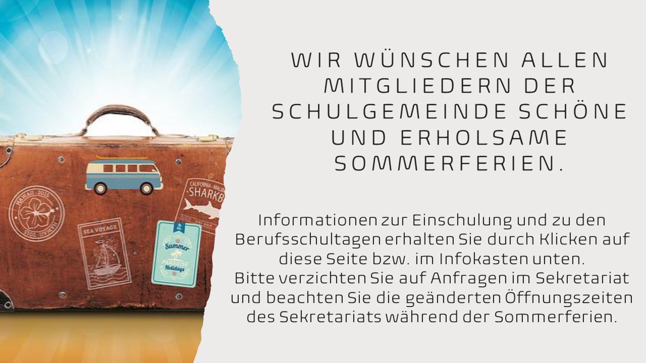 Sommerferien