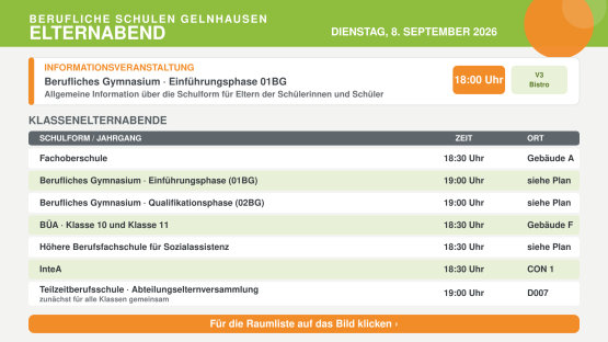 Klassenelternversammlung